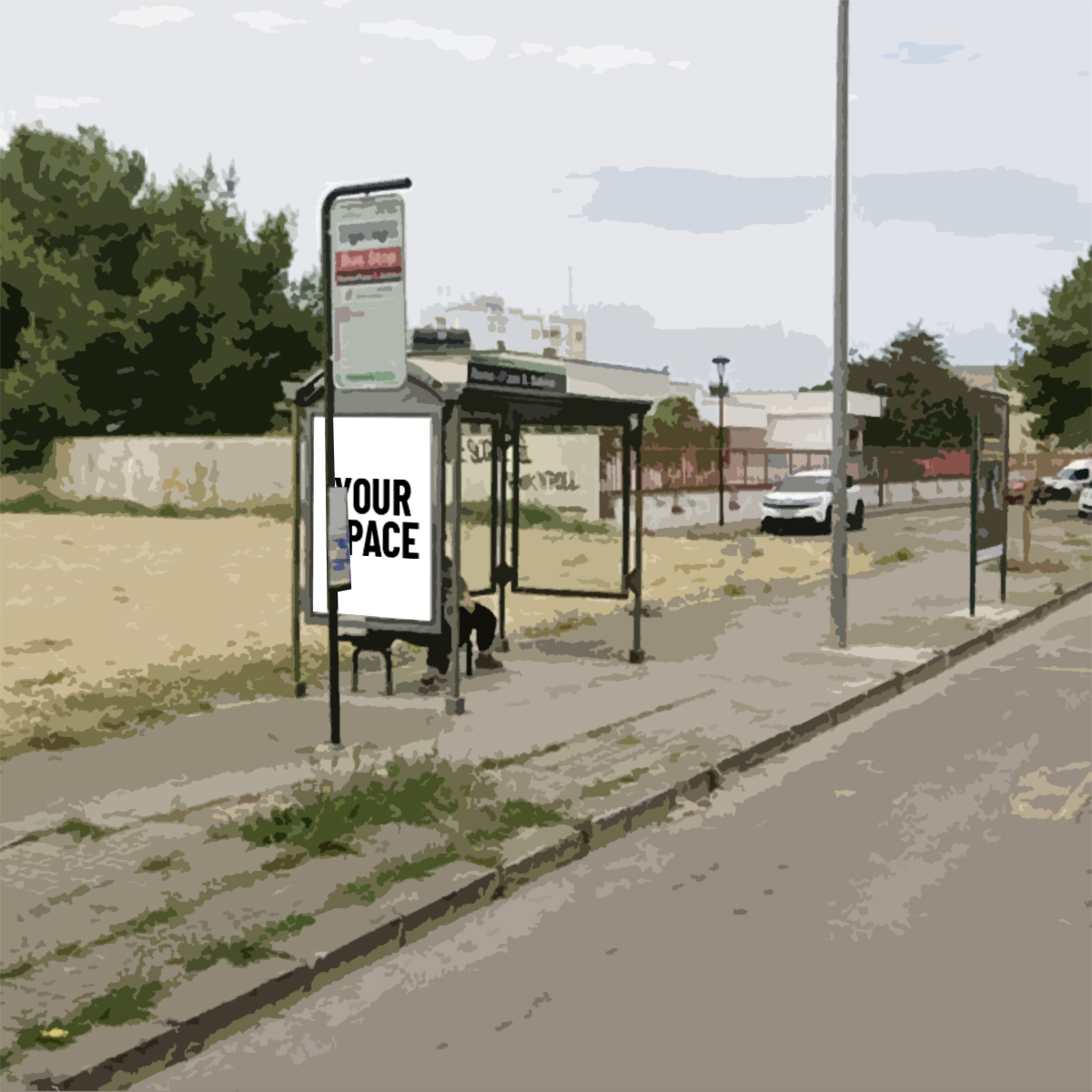 SPAZIO PUBBLICITARIO 100 x 140 Viale Roma (LECCE) Dal 21/09/2026 al 15/11/2026 56 giorni